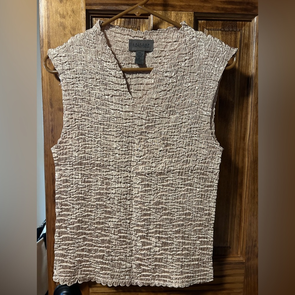 Women’s Small Gold Top